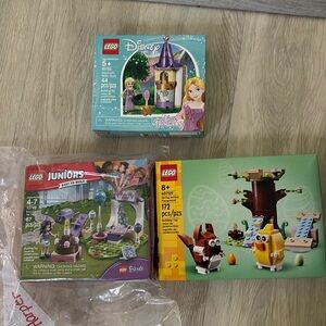 Lego puzzles complete sets age4-8 3 included in lot